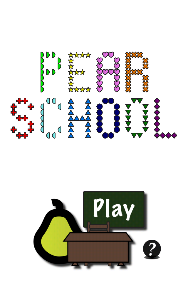 Pear School Start Screen
